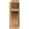 Ekena Millwork Imperial Slat Rough Sawn Outlooker, Western Red Cedar, 6"W x 16"D x 16"H OUT06X16X16IMP06RWR - alternate 4